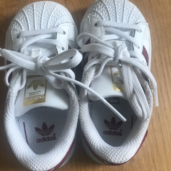 Adidas toddler superstar shoes - Picture 3 of 8